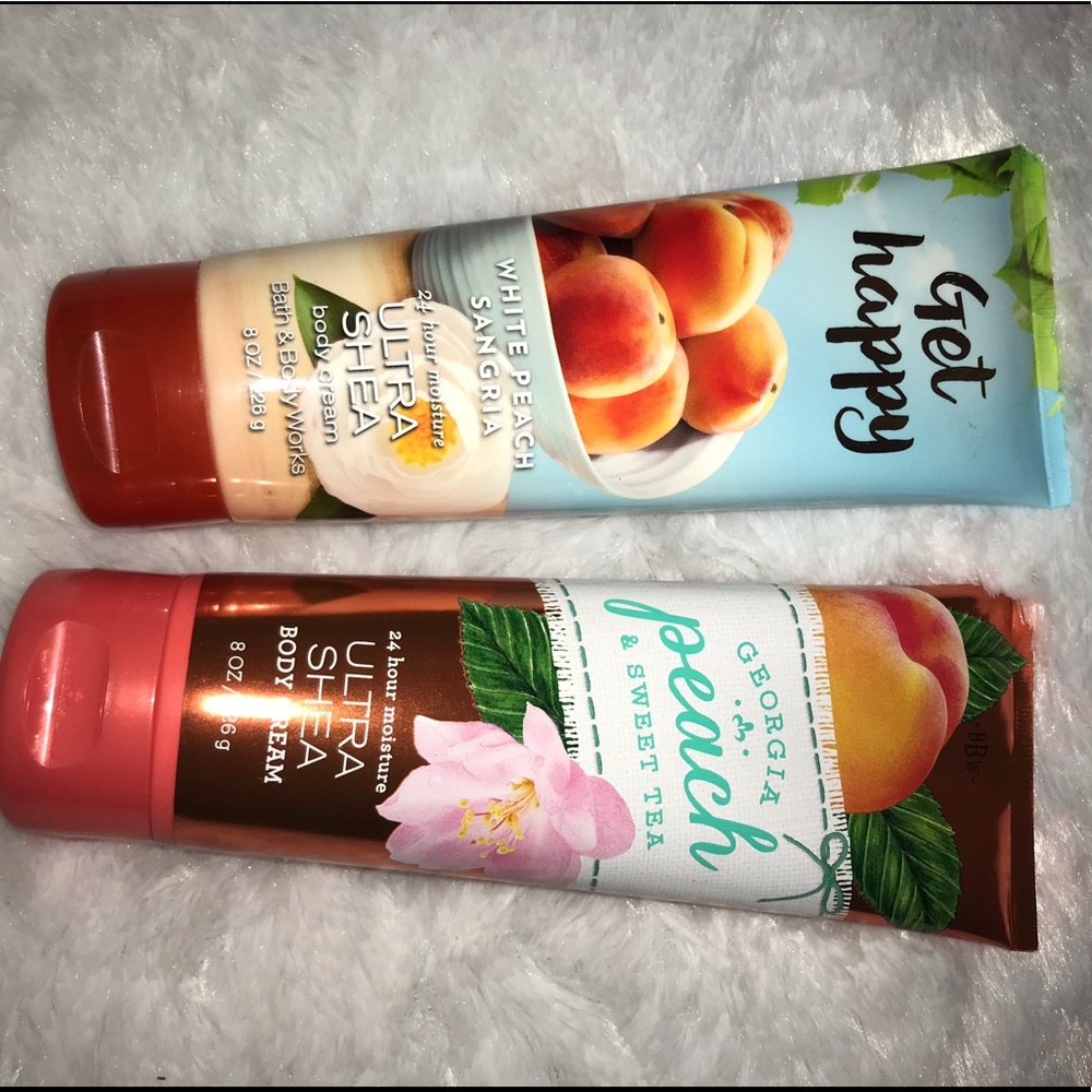 NWT B&BW Get Happy & Georgia Peach Lotion